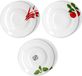 OEM Equivera Spaghettiborden - Diepe Borden - Wit - Porselein - 6 Stuks