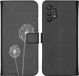 iMoshion Book Case for Samsung Galaxy A32 5G - Black/Dandelion with Card Holder