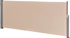 And Outdoormatch Pare-vent rétractable Florida - Auvent latéral - 100x300 cm - Sable