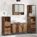 Maison Exclusive - Ensemble de meubles de salle de bain, 4 pièces, bois de récupération, 90 x 33 x 60 cm