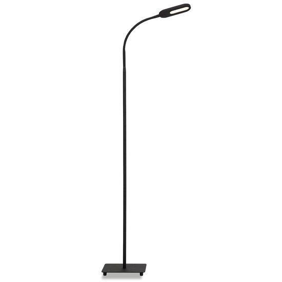 BRILONER Office Step LED Staande Vloerlamp - Dimbaar - Zwart