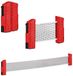 Sport One filet de tennis de table enroulable rouge