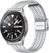 By Qubix Qubix Garmin Venu 2 - Stalen bandje - Zilver