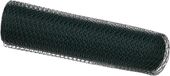 vidaXL Hexagon hek 0,6 x 50 m PVC groen