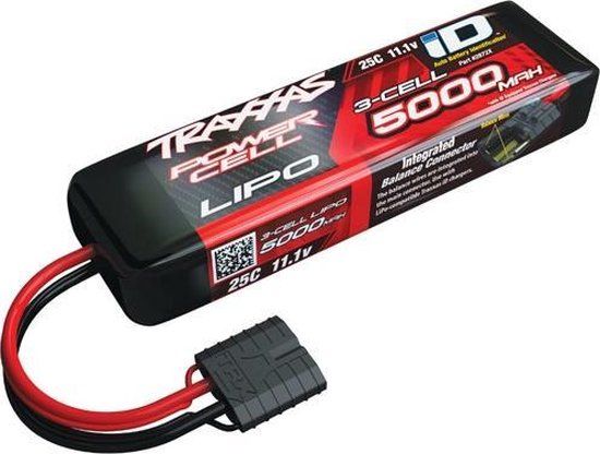 Traxxas LiPo accupack 11.1 V 5000 mAh 3 cellen 25 C Softcase iD
