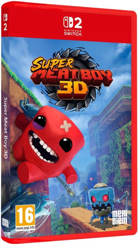 Meridiem Games Super Meat Boy 3D - Nintendo Switch 2