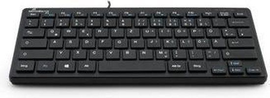 MediaRange MROS112 QWERTZ Duits, Zwitsers Zwart Toetsenbord