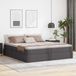 Maison Exclusive - Lit avec rangement et matelas avec stockage gris 180 x 200 cm