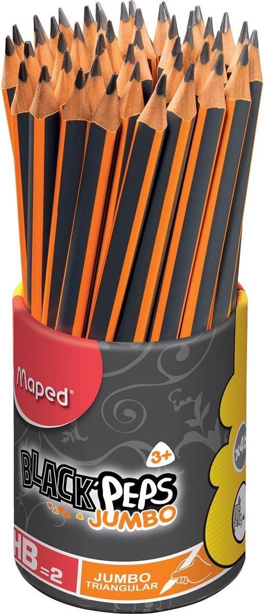 Maped BLACK PEPS POTLOOD JUMBO 46X