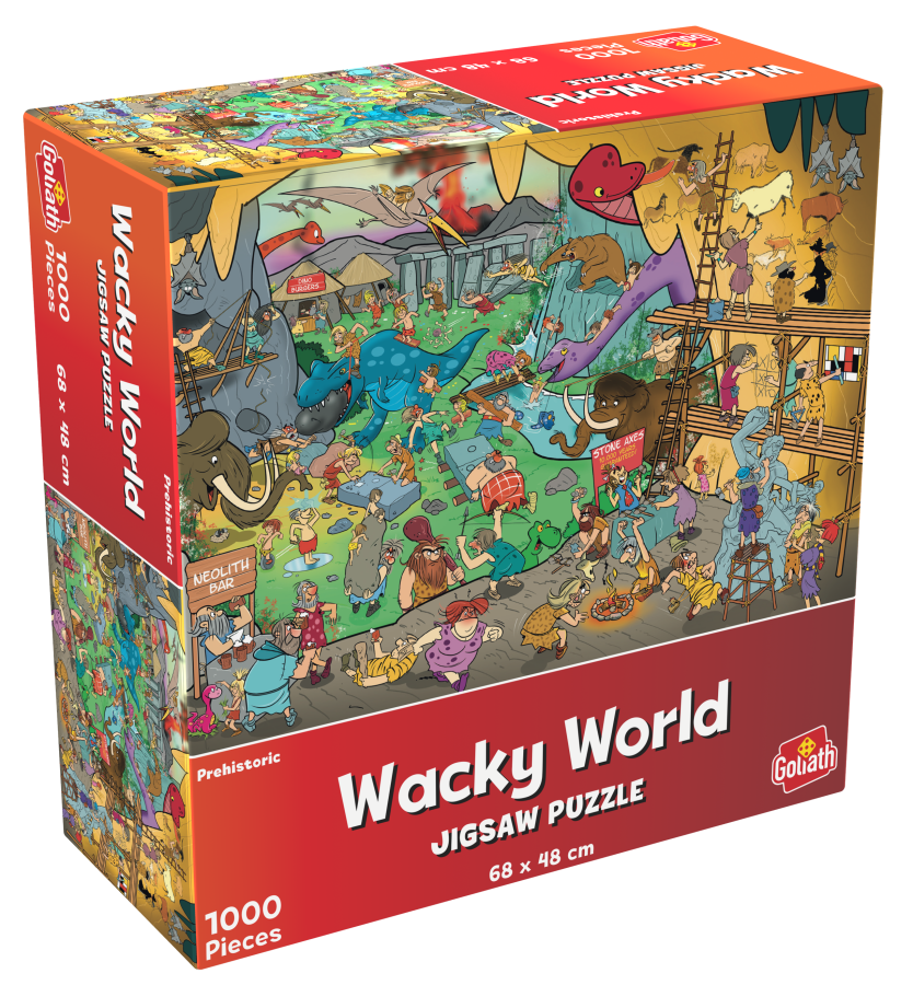 Goliath Wacky World - Prehistoric Puzzel (1000 stukjes)