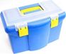 Kinzo Gereedschap koffer plastic blauw/geel