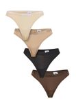 PSD String 'Earth' beige / lichtbeige / bruin / zwart