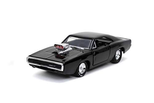JADA JAD32215 1:32 FF 9-Doms Dodge Charger R/T - Zwart - Verzamelbare Miniatuur Auto - One Size