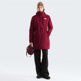 THE NORTH FACE Outdoorjas 'HIKESTELLER' bourgogne / wit