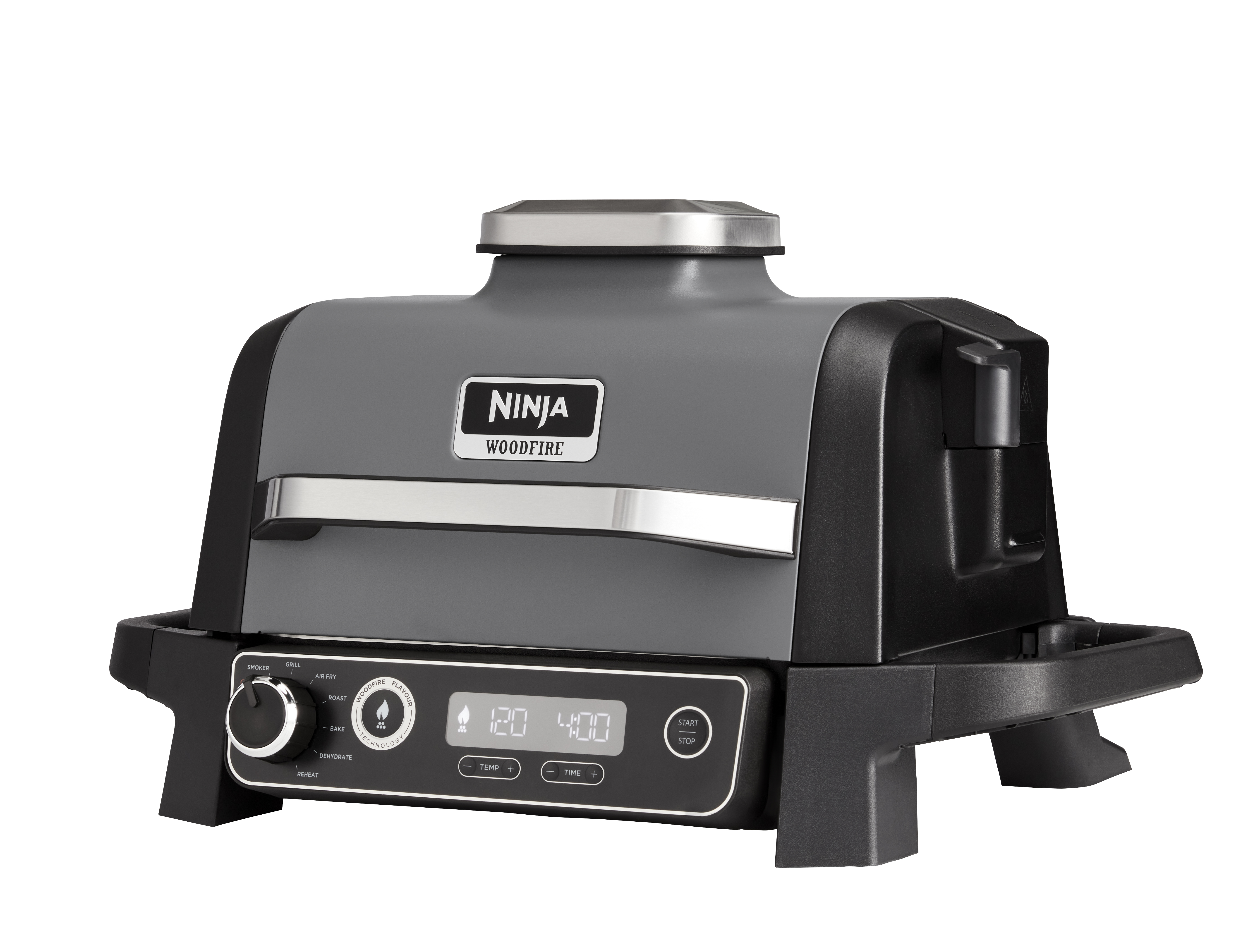 Ninja Woodfire Outdoor Grill - Black - 2400W