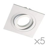 Wonderlamp Pack van 5 wit