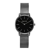 Gigandet Analoog Japans kwartsuurwerk voor dames, met roestvrijstalen armband 11VNAG36NE/010, zwart