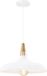 QUVIO Retro Hanglamp - Wit - Aluminium - E27 - Ø30cm
