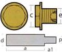 Tecnoseal Anode crayon, zinc, VM (TEN02061)