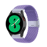 Samsung Braided nylon bandje - Paars - Galaxy watch 7 / Galaxy Watch FE - 40mm & 44mm