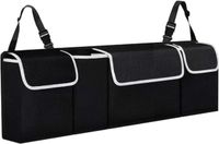 Markenlos Famanu – Autostoel organizer set van 2, waterdichte achterbankbeschermers met klaptafel en tabletvak