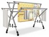Acier inoxydable étendoir à linge pliable