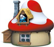 Plastoy Spaarpot De Smurfen - 15 cm