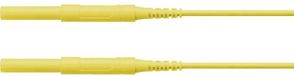 Schützinger Veiligheidsmeetsnoer Stekker 4 mm Stekker 4 mm 200.00 cm Geel 1 stuk(s)