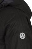 AGU Winter Mac - Winter Regenjas Heren - Waterdicht en Winddicht - Gerecycled Polyester - Getapete Naden - Afneembare Capuchon - Zwart - XXL