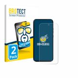 BROTECT - Screenprotector voor Motorola Moto G67 - Folie Beschermfolie transparant 2 Stuks
