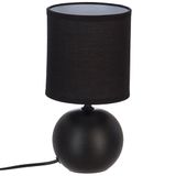 H25 Zwarte Keramische Lamp