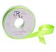 SR SUPER RIBBONS®™ - volledige haspel 6 mm dubbelzijdig satijnen lint, 20 meter op haspel - fluorescerend groen