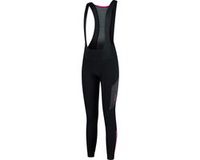 Rogelli Glory Lange Fietsbroek - Met Bretels - Dames - Zwart - Maat L