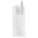 García de Pou 228.07 servetten, 45 g/m2, 33 x 40 cm, wit, airlaid (50 stuks)