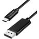 Logilink Câble adaptateur USB-C vers DisplayPort 2 m