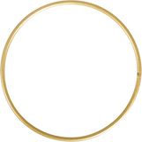 Rayher Set van 10 Metalen ringen Ø25cm goud