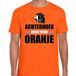 Bellatio Decorations Oranje supporter t-shirt voor heren - de Achterhoek brult voor oranje - Nederland supporter - EK/ WK shirt / outfit S