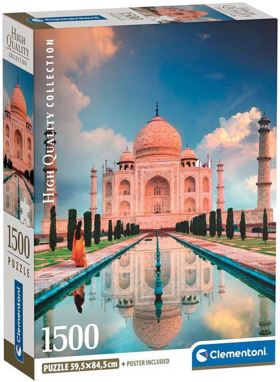 Clementoni Taj Mahal 1500-delige Puzzel
