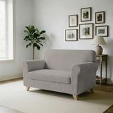 MB HOME BASIC Elastische bankhoes Iris, Taupe, 2-zits