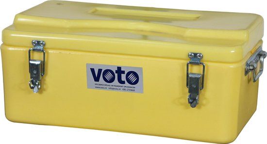 Little Jumbo Slagvaste Toolbox 35 liter - Geel
