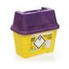 Frontier 41405420 Paarse Deksel Sharps Naaldafvalbak, 2 L