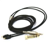 NewFantasia Vervangende Audio Upgrade Kabel voor Sennheiser HD650, HD600, HD580, HD660S, Massdrop HD6XX Hoofdtelefoon 1.2meter/4feet