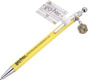 The Carat Shop Harry Potter Pen met Huffelpuff Wapenschild Bedel - Geel en Zilver
