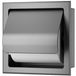 Xellanz Rocko Toiletrolhouder met Klep - Inbouw - Gunmetal
