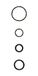 Gasket Icecat Gasket set, oil cooler