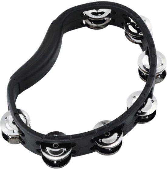 Meinl HTMT1BK Headliner Hand Tambourine - Steel Jingles