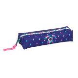 Benetton Trousse Rectangulaire 22x7x40 cm pour Enfants, Fournitures scolaires, Robuste