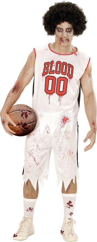 Widmann Zombie Basketballer Costume - Men's M - Halloween Costume