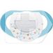 Chicco tétine anatomique en caoutchouc physio bleu 1u