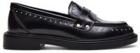 Steve Madden Harloe dames loafers met studs zwart